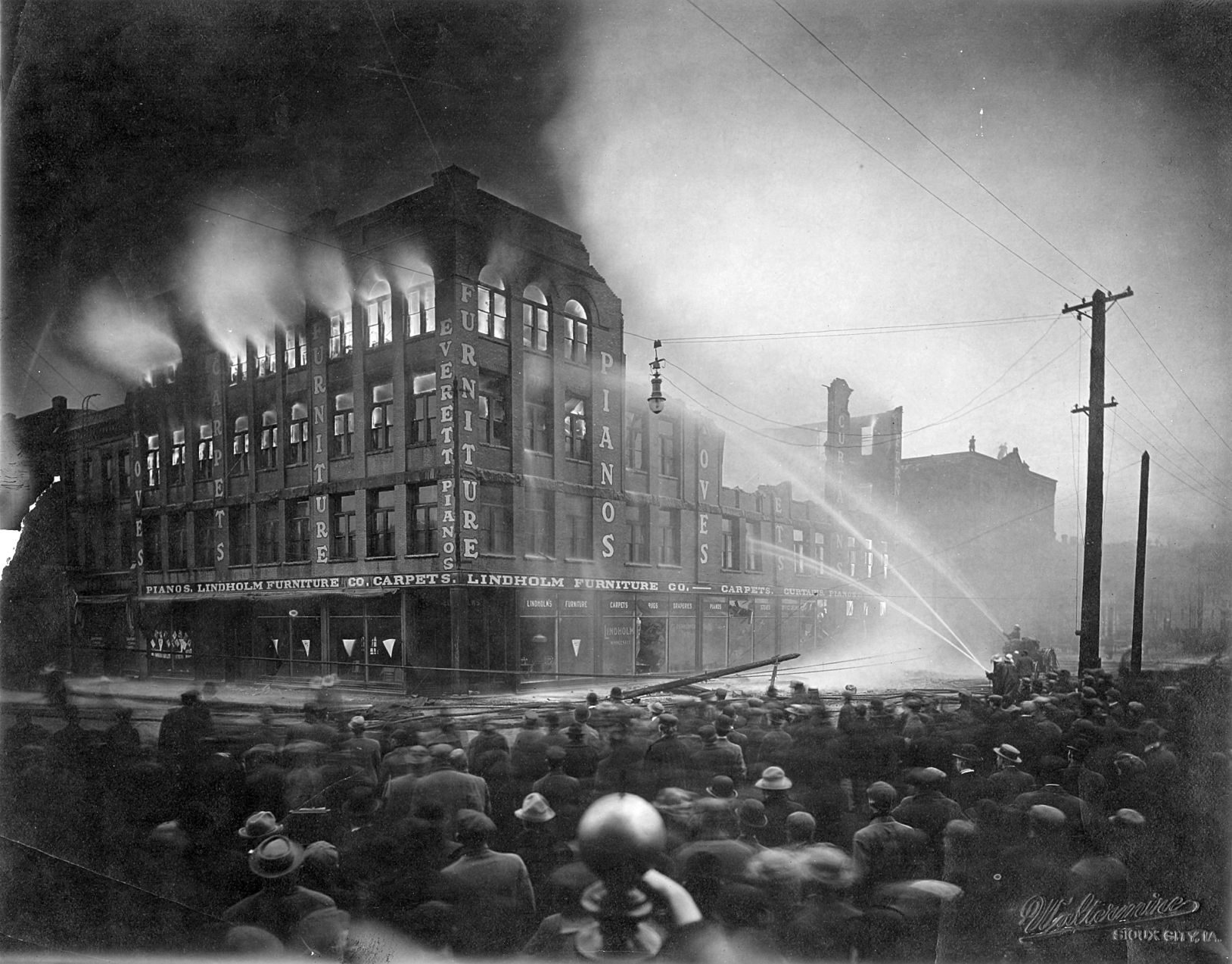 Lindholm fire, 1912